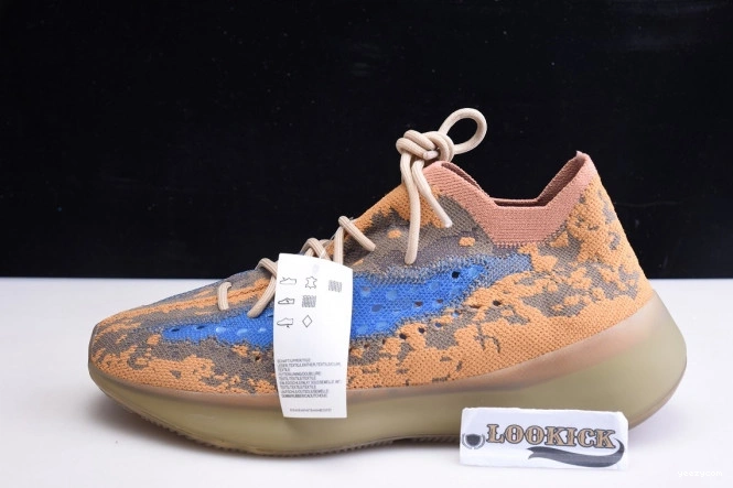 REFLECTIVE BOOST BLUE OAT YEEZY ADIDAS 380 FX9847 0718